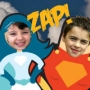 Photo-face superhero